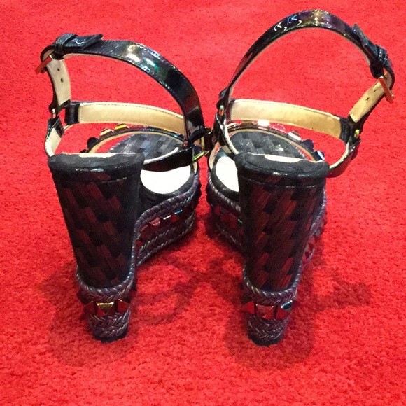 Pyralou Studded Wedges - Picture 3 of 7